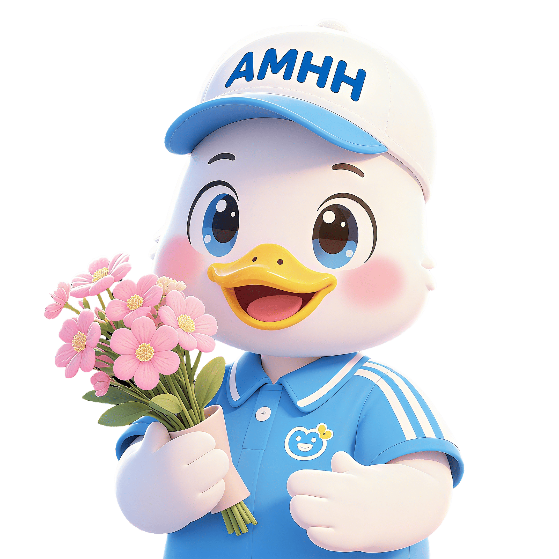 手机与花束